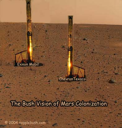 Bush Vision for Mars
