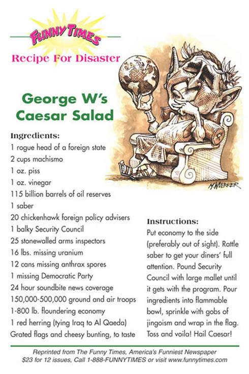 George W's Caesar Salad