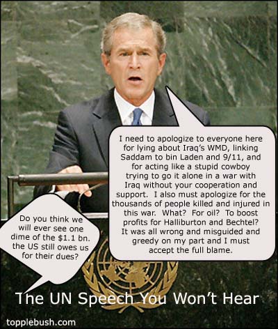 Bush at UN