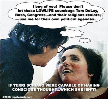 Terri Schiavo expresses her thoughts