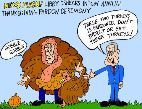 Annual turkey pardon