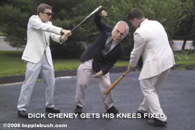 Cheney getting knees fixed