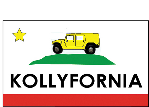 New CA state flag