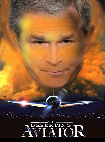 Bush the deserting aviator