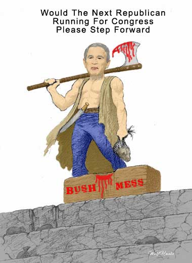 Bush executes the GOP
