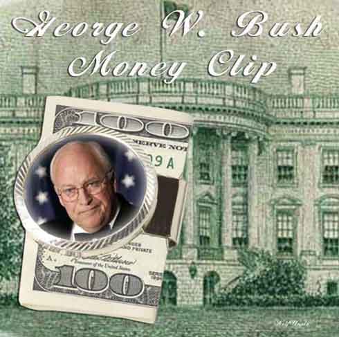 Bush money clip