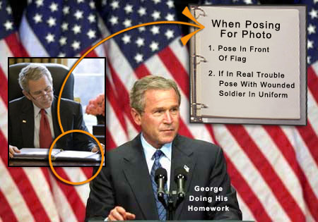 Bush Studies for photo op
