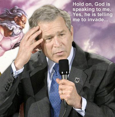 Bush hears from God